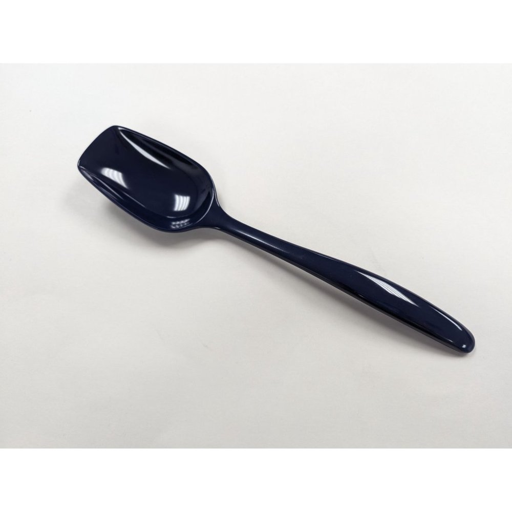 Hutzler Solid Serving Spoon Melamine 10" Navy Blue No 518